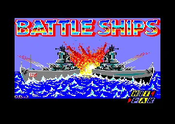 Battle Ships (UK) (1987) screen shot title